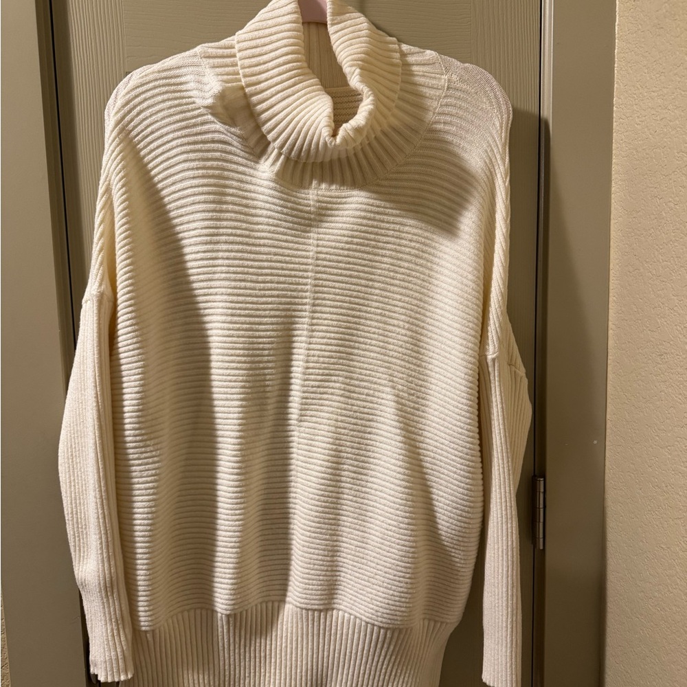Cozy Cream Turtleneck Sweater